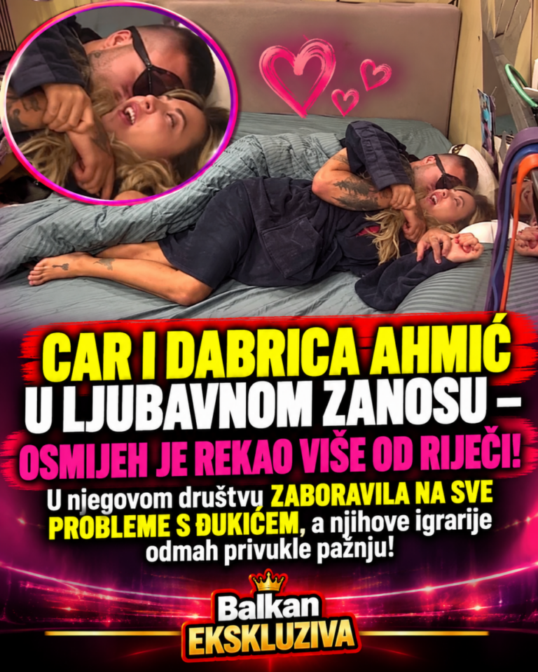 CAR I DABRICA AHMIĆ U LJUBAVNOM ZANOSU – OSMIJEH JE REKAO VIŠE OD RIJEČI! U njegovom društvu ZABORAVILA NA SVE PROBLEME S ĐUKIĆEM, a njihove igrarije odmah privukle pažnju!