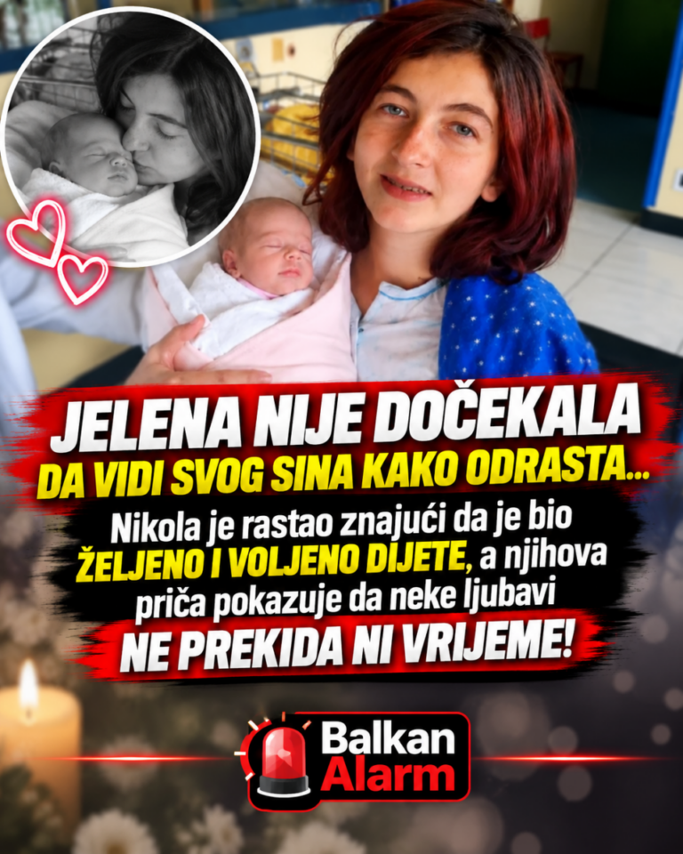 JELENA NIJE DOČEKALA DA VIDI SVOG SINA KAKO ODRASTA… Nikola je rastao znajući da je bio ŽELJENO I VOLJENO DIJETE, a njihova priča pokazuje da neke ljubavi NE PREKIDA NI VRIJEME!