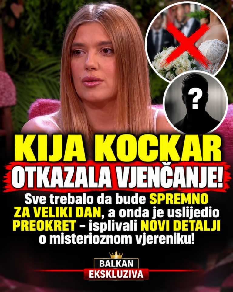 KIJA KOCKAR OTKAZALA VJENČANJE! Sve trebalo da bude SPREMNO ZA VELIKI DAN, a onda je uslijedio PREOKRET – isplivali NOVI DETALJI o misterioznom vjereniku!