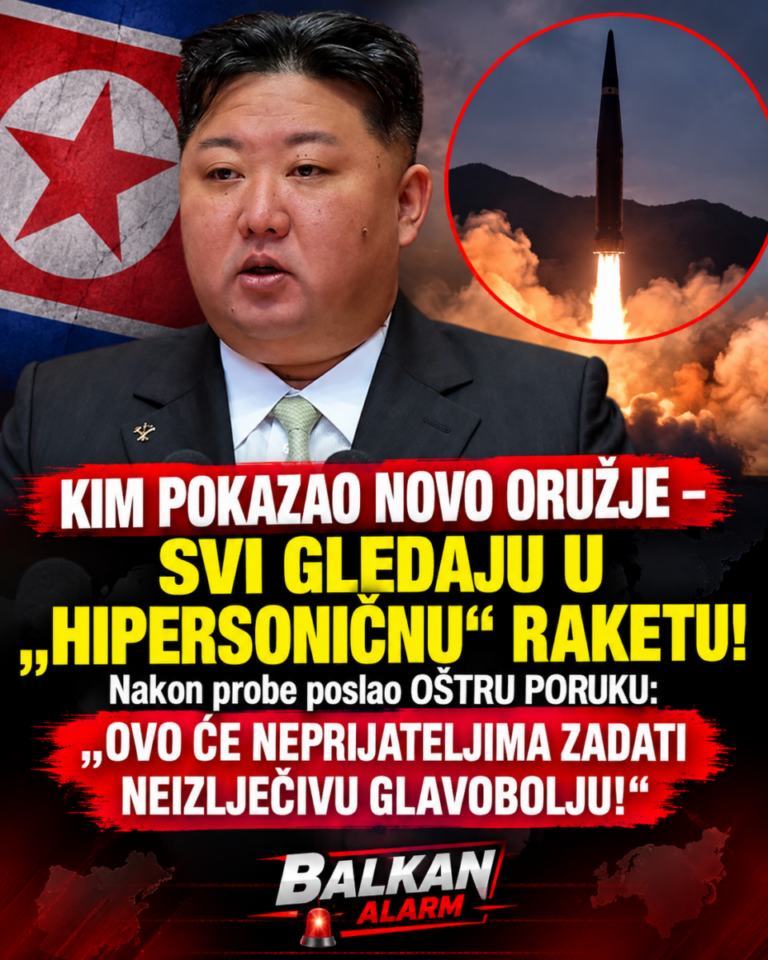 KIM POKAZAO NOVO ORUŽJE – SVI GLEDAJU U „HIPERSONIČNU“ RAKETU! Nakon probe poslao OŠTRU PORUKU: „OVO ĆE NEPRIJATELJIMA ZADATI NEIZLJEČIVU GLAVOBOLJU!“