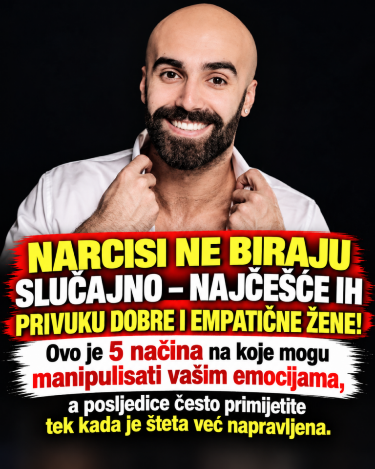 NARCISI NE BIRAJU SLUČAJNO – NAJČEŠĆE IH PRIVUKU DOBRE I EMPATIČNE ŽENE! Ovo je 5 načina na koje mogu manipulisati vašim emocijama, a posljedice često primijetite tek kada je šteta već napravljena.