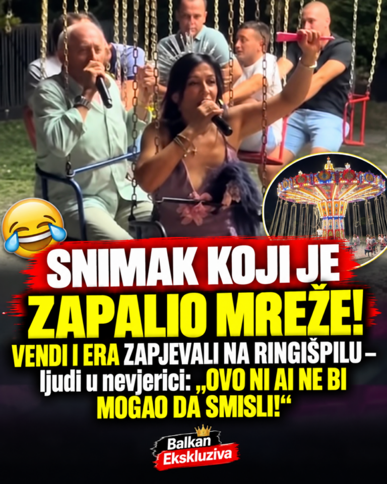 SNIMAK KOJI JE ZAPALIO MREŽE! VENDI I ERA ZAPJEVALI NA RINGIŠPILU – ljudi u nevjerici: „OVO NI AI NE BI MOGAO DA SMISLI!“