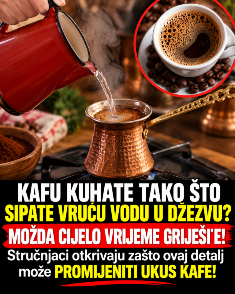 KAFU KUHATE TAKO ŠTO SIPATE VRUĆU VODU U DŽEZVU? MOŽDA CIJELO VRIJEME GRIJEŠITE! Stručnjaci otkrivaju zašto ovaj detalj može PROMIJENITI UKUS KAFE!