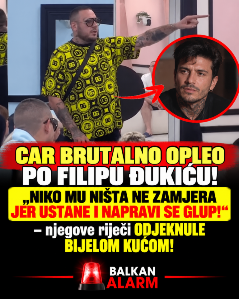 CAR BRUTALNO OPLEO PO FILIPU ĐUKIĆU! „NIKO MU NIŠTA NE ZAMJERA JER USTANE I NAPRAVI SE GLUP!“ – njegove riječi ODJEKNULE BIJELOM KUĆOM!