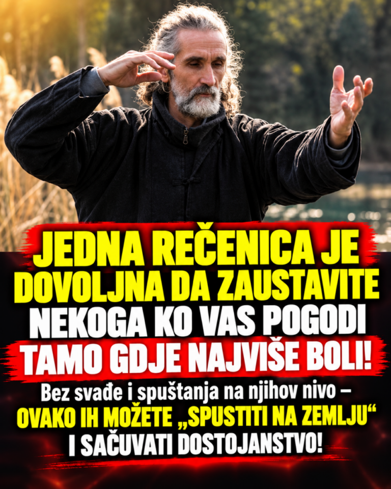 JEDNA REČENICA JE DOVOLJNA DA ZAUSTAVITE NEKOGA KO VAS POGODI TAMO GDJE NAJVIŠE BOLI! Bez svađe i spuštanja na njihov nivo – OVAKO IH MOŽETE „SPUSTITI NA ZEMLJU“ I SAČUVATI DOSTOJANSTVO!
