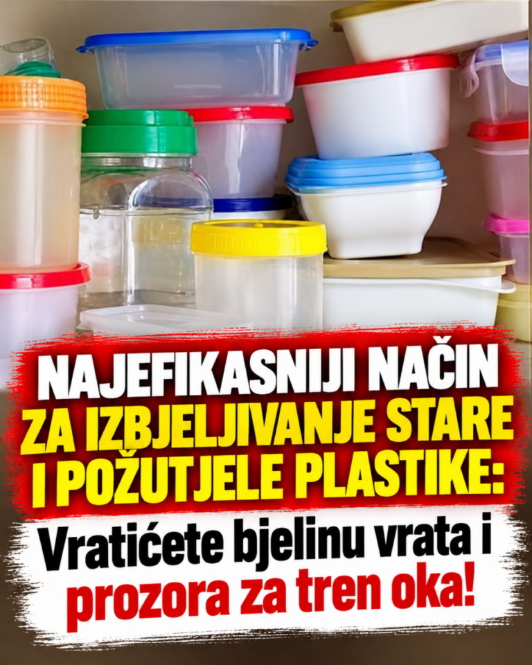 NAJEFIKASNIJI NAČIN ZA IZBJELJIVANJE STARE I POŽUTJELE PLASTIKE: Vratićete bjelinu vrata i prozora za tren oka