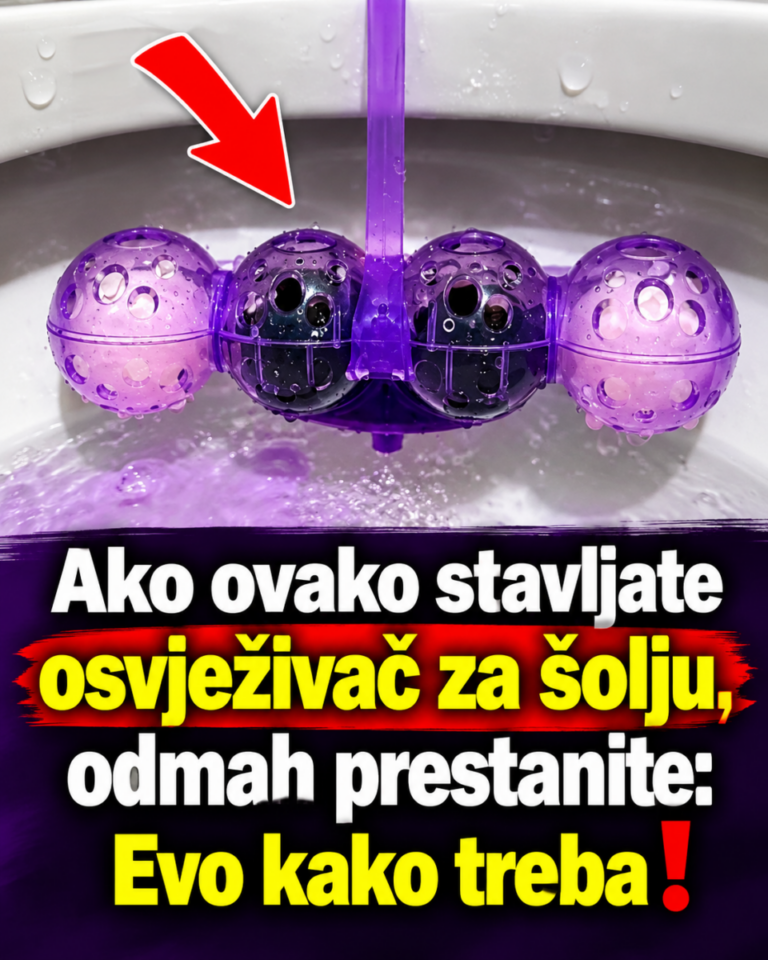 KAKO OVO PRIJE NISMO ZNALI? OSVJEŽIVAČ U WC ŠOLJU SVI POGREŠNO STAVLJAMO: Evo kako treba