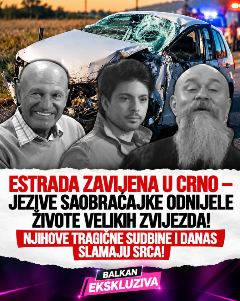ESTRADA ZAVIJENA U CRNO – JEZIVE SAOBRAĆAJKE ODNIJELE ŽIVOTE VELIKIH ZVIJEZDA! NJIHOVE TRAGIČNE SUDBINE I DANAS SLAMAJU SRCA!