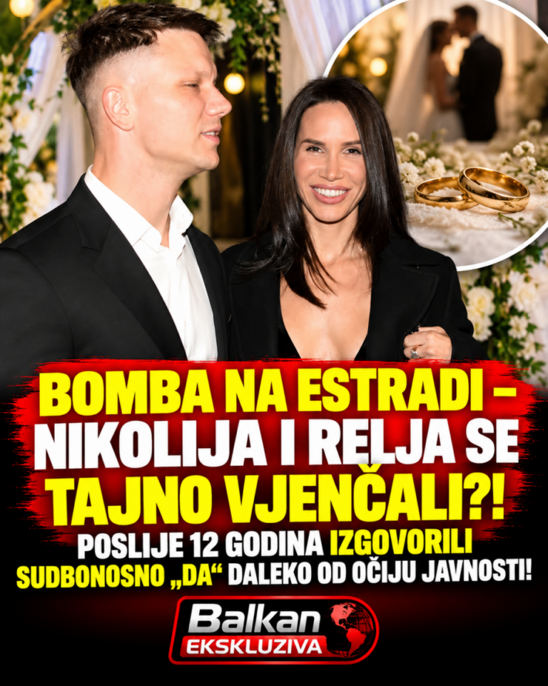 BOMBA NA ESTRADI – NIKOLIJA I RELJA SE TAJNO VJENČALI?! POSLIJE 12 GODINA IZGOVORILI SUDBONOSNO „DA“ DALEKO OD OČIJU JAVNOSTI!