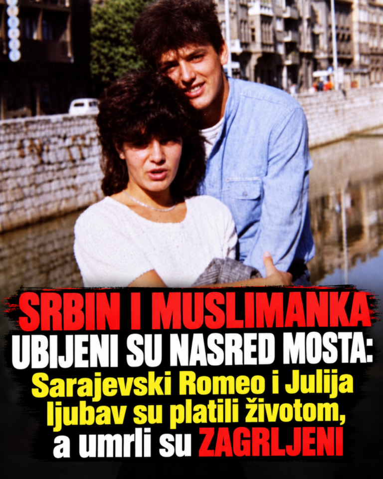 SRBIN I MUSLIMANKA UBIJENI SU NASRED MOSTA: Sarajevski Romeo i Julija ljubav su platili životom, a umrli su ZAGRLJENI