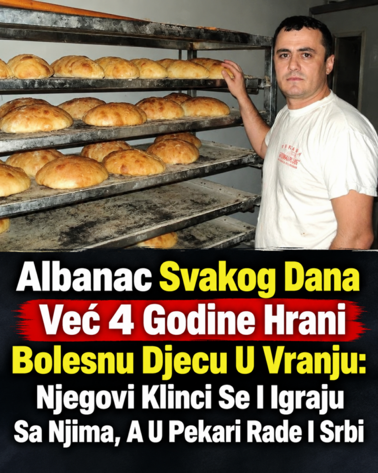 Albanac Svakog Dana Već 4 Godine Hrani Bolesnu Djecu U Vranju: Njegovi Klinci Se I Igraju Sa Njima, A U Pekari Rade I Srbi