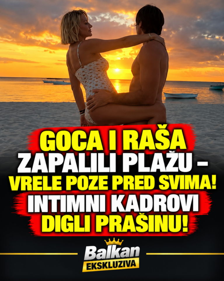 GOCA I RAŠA ZAPALILI PLAŽU – VRELE POZE PRED SVIMA! INTIMNI KADROVI DIGLI PRAŠINU!