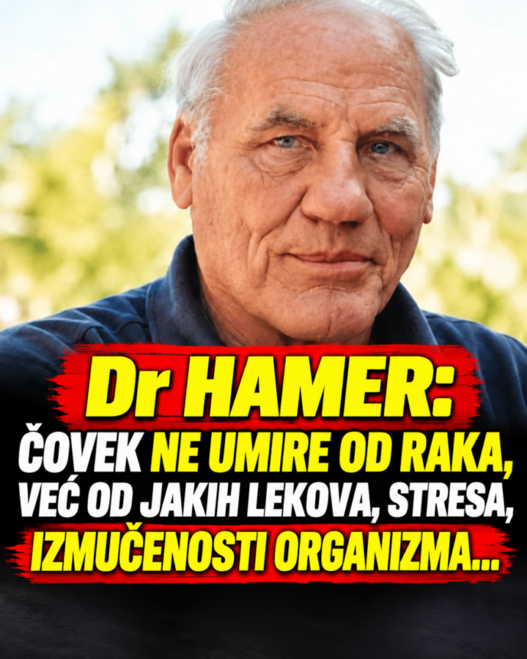 Dr Hamer: Čovek ne umire od raka, već od jakih lekova, stresa, izmučenosti organizma…