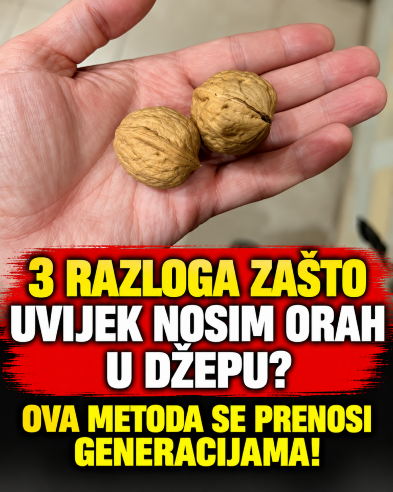 3 razloga zašto uvijek nosim orah u džepu? Ova metoda se prenosi generacijama!