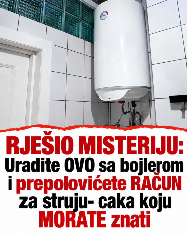 RJEŠIO MISTERIJU: Uradite OVO sa bojlerom i prepolovićete RAČUN za struju- caka koju MORATE znati