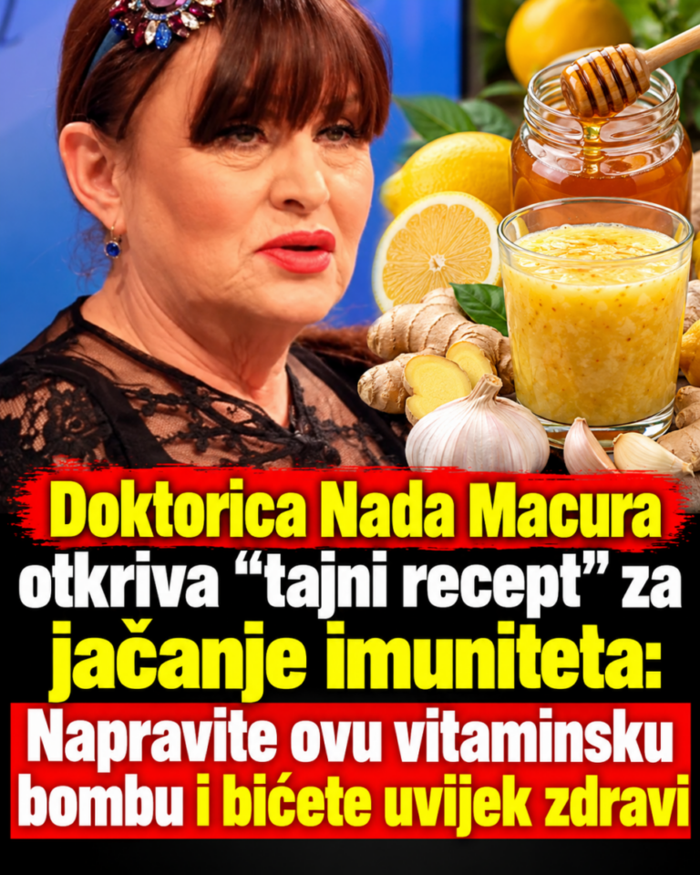 Doktorica Nada Macura otkriva “tajni recept” za jačanje imuniteta: Napravite ovu vitaminsku bombu i bićete uvijek zdravi
