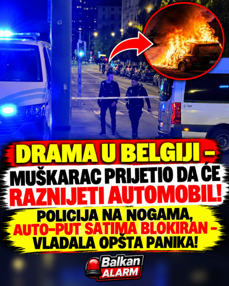 Panika u Belgiji: Muškarac pretio da će dići automobil u vazduh, auto-put satima bio zatvoren