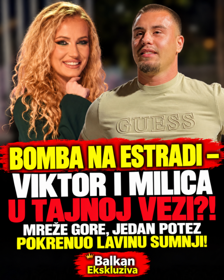 BOMBA NA ESTRADI – VIKTOR I MILICA U TAJNOJ VEZI?! MREŽE GORE, JEDAN POTEZ POKRENUO LAVINU SUMNJI!