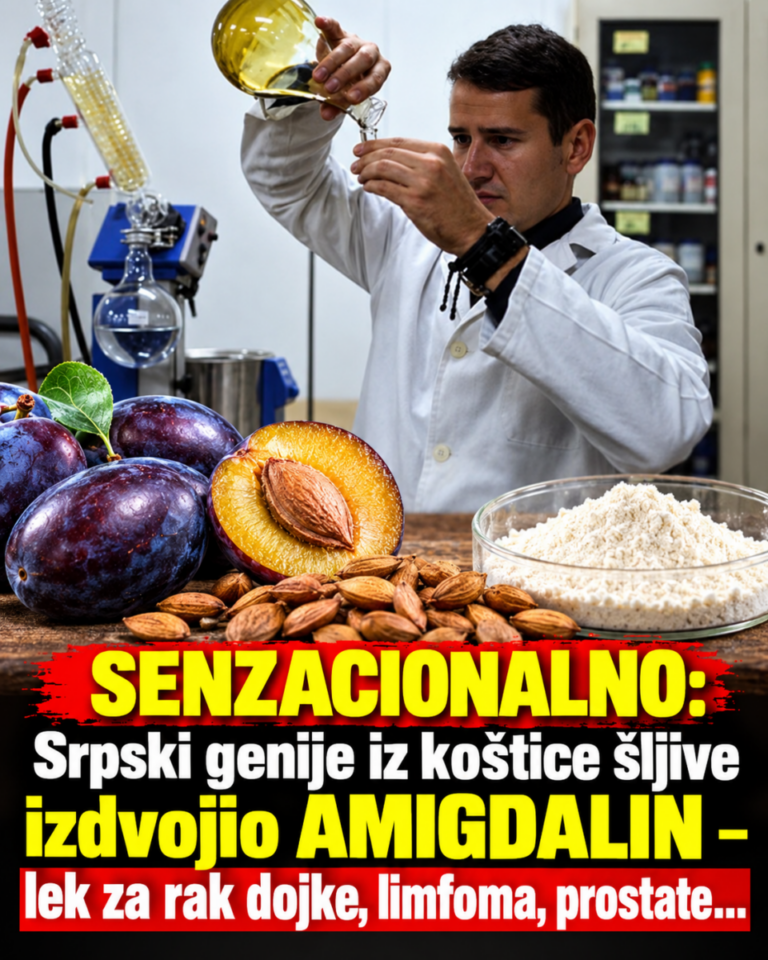 SENZACIONALNO: Srpski genije iz koštice šljive izdvojio AMIGDALIN – lek za rak dojke, limfoma, prostate…