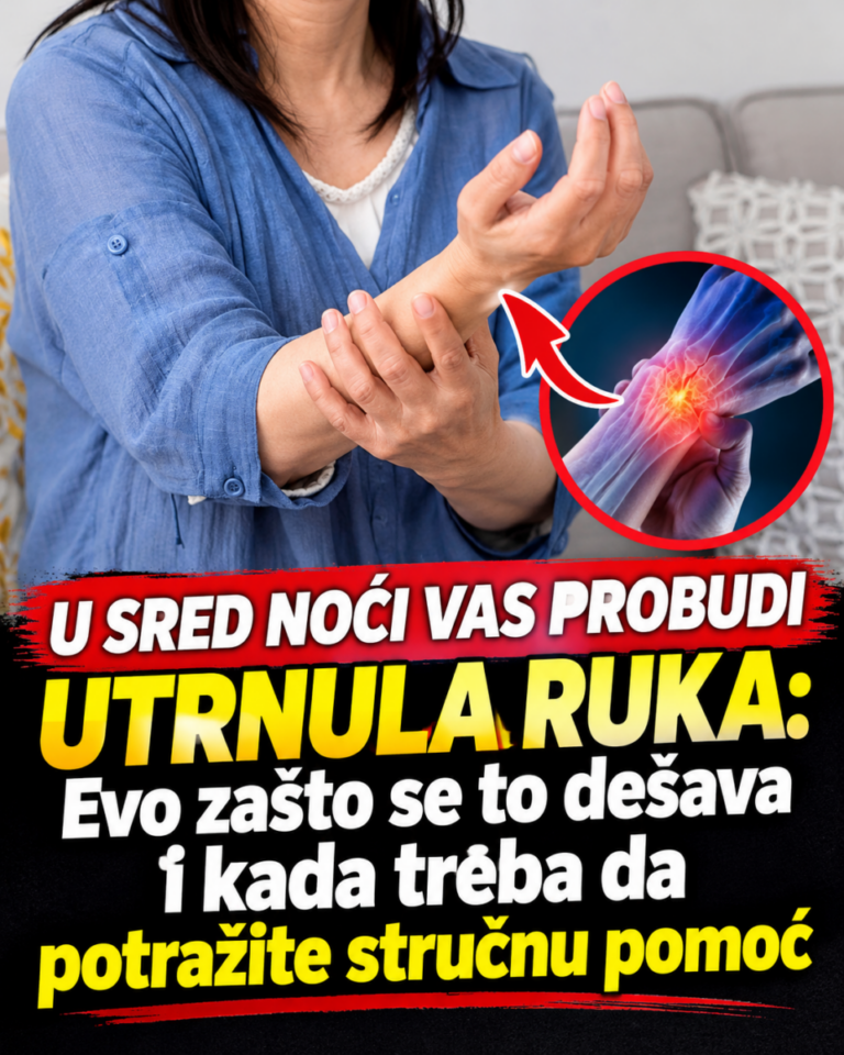U SRED NOĆI VAS PROBUDI UTRNULA RUKA: Evo zašto se to dešava i kada treba da potražite stručnu pomoć