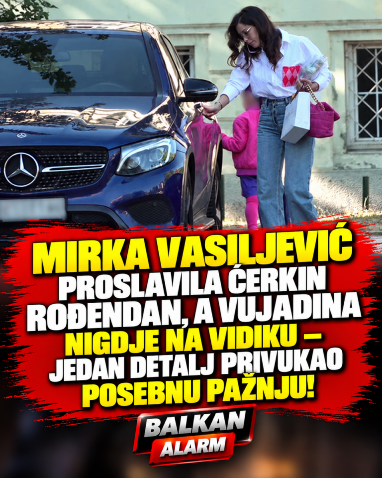 MIRKA VASILJEVIĆ PROSLAVILA ĆERKIN ROĐENDAN, A VUJADINA NIGDJE NA VIDIKU – JEDAN DETALJ PRIVUKAO POSEBNU PAŽNJU!