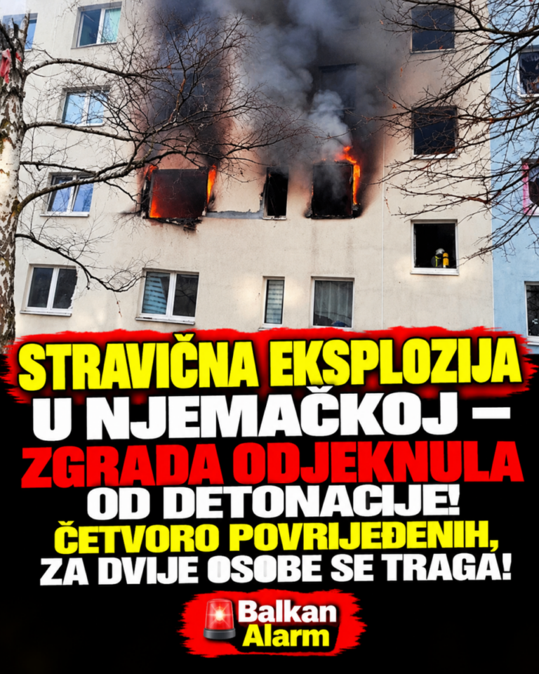 STRAVIČNA EKSPLOZIJA U NJEMAČKOJ – ZGRADA ODJEKNULA OD DETONACIJE! ČETVORO POVRIJEĐENIH, ZA DVIJE OSOBE SE TRAGA!