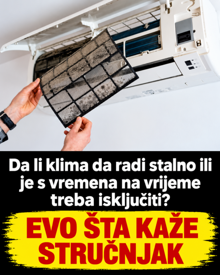 Da li klima da radi stalno ili je s vremena na vrijeme treba isključiti? EVO ŠTA KAŽE STRUČNJAK