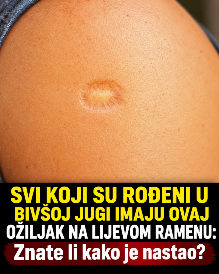 SVI KOJI SU ROĐENI U BIVŠOJ JUGI IMAJU OVAJ OŽILJAK NA LIJEVOM RAMENU: Znate li kako je nastao?