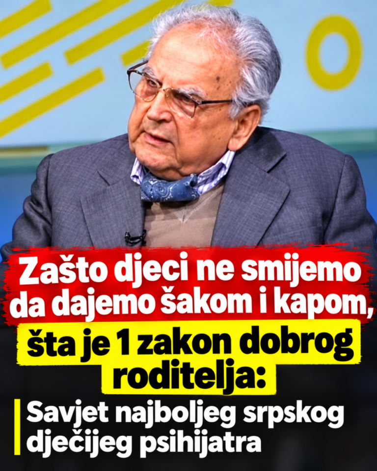Zašto djeci ne smijemo da dajemo šakom i kapom, šta je 1 zakon dobrog roditelja: Savjet najboljeg srpskog dječijeg psihijatra