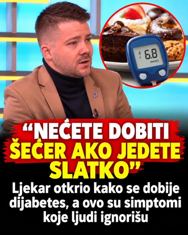 “NEĆETE DOBITI ŠEĆER AKO JEDETE SLATKO” Ljekar otkrio kako se dobije dijabetes, a ovo su simptomi koje ljudi ignorišu