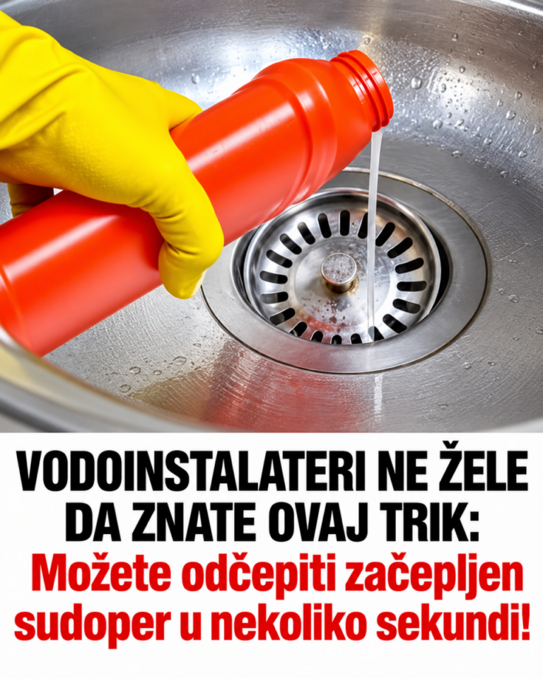 VODOINSTALATERI NE ŽELE DA ZNATE OVAJ TRIK: Možete odčepiti začepljen sudoper u nekoliko sekundi