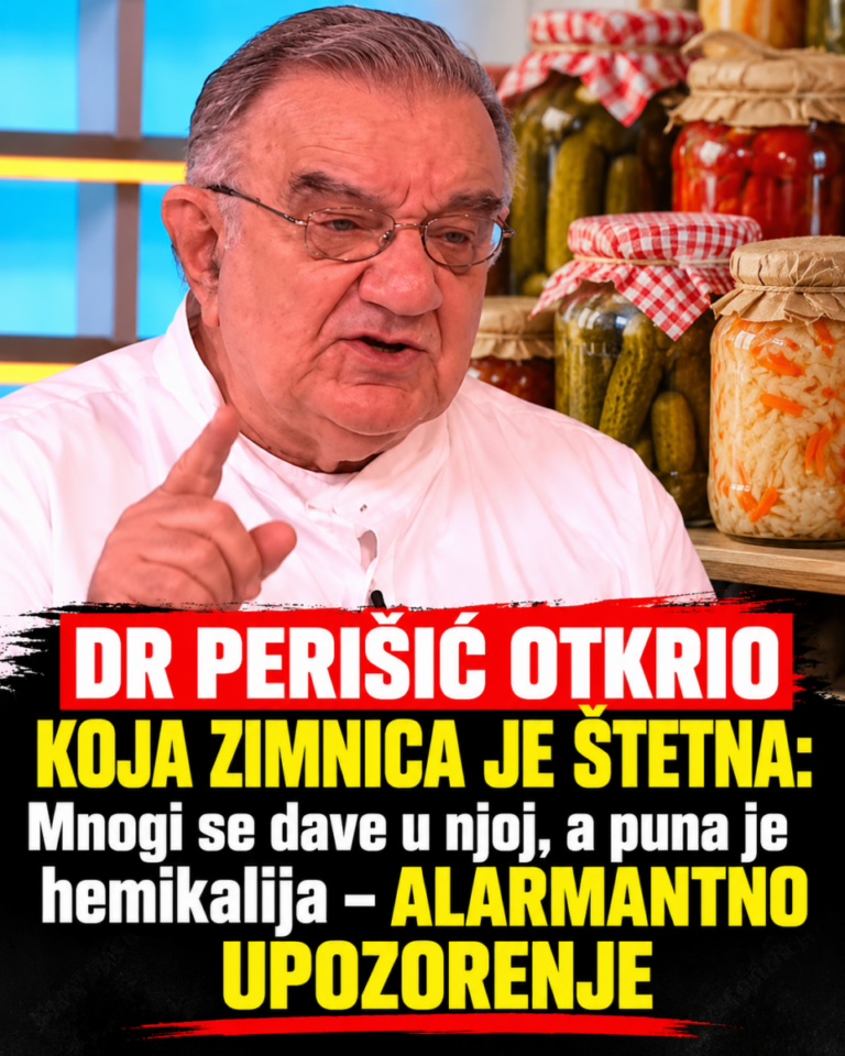 DR PERIŠIĆ OTKRIO KOJA ZIMNICA JE ŠTETNA: Mnogi se dave u njoj, a puna je hemikalija – ALARMANTNO UPOZORENJE