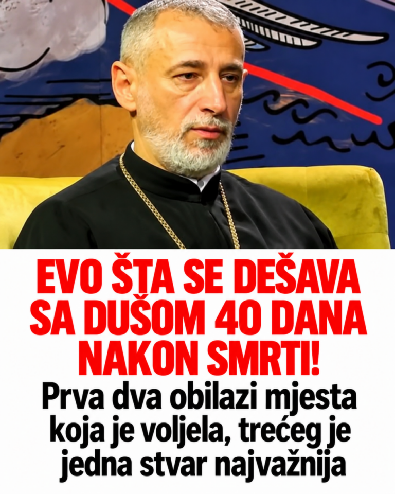EVO ŠTA SE DEŠAVA SA DUŠOM 40 DANA NAKON SMRTI! Prva dva obilazi mjesta koja je voljela, trećeg je jedna stvar najvažnija
