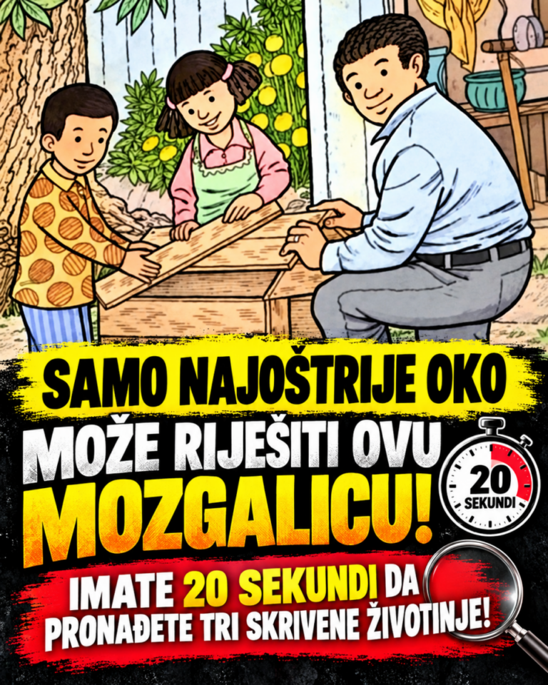 Vi ste genije sa visokim IQ ako za manje od 20 sekundi pronađete tri skrivene životinje na slici